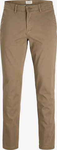 JACK & JONES Chino 'JJIMARCO JJBOWIE' in Bruin: voorkant