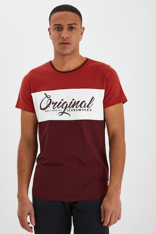 BLEND Shirt 'MALTE' in Rood: voorkant