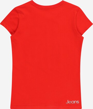 Calvin Klein Jeans T-Shirt in Rot