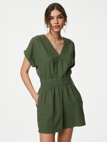 Marks & Spencer Jumpsuit in Green: front