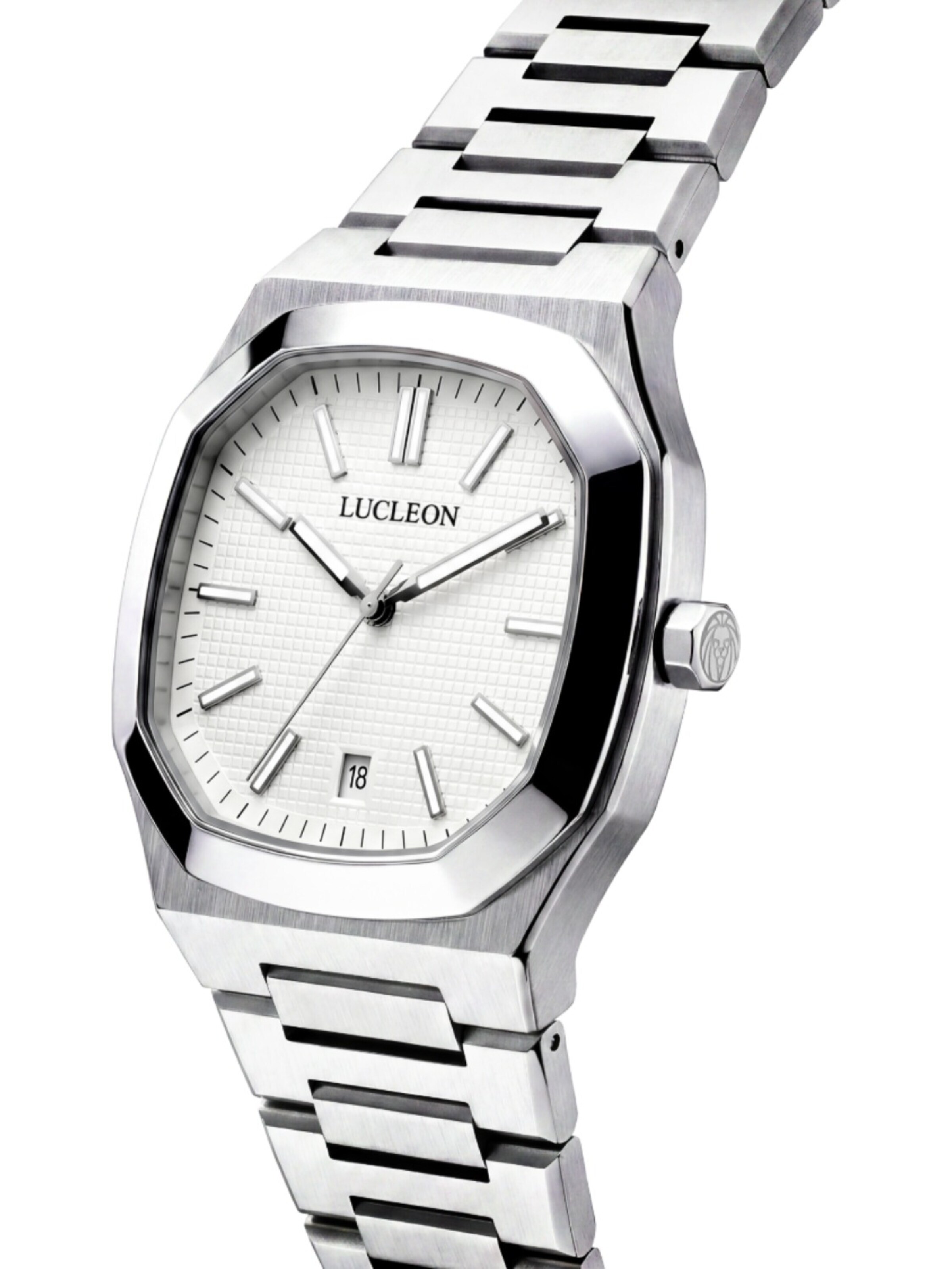 Lucleon Analog watch 'Vector' in White