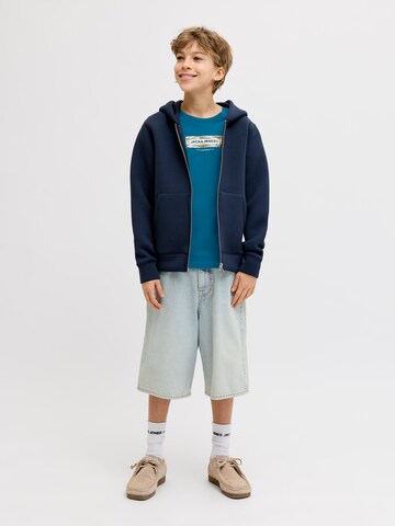 Jack & Jones Junior Tričko 'JCOBreeze' - Modrá