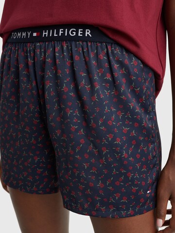 sarkans Tommy Hilfiger Underwear Pidžama ar šortiem