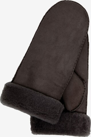 KESSLER Mittens in Brown: front