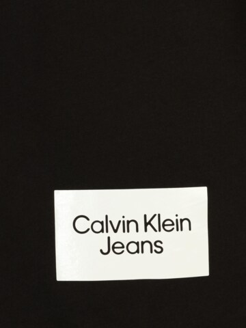 Calvin Klein Jeans Plus T-Shirt in Schwarz