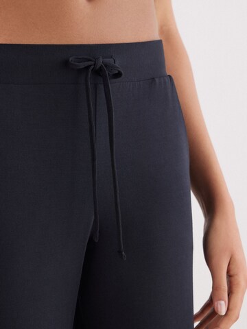 INTIMISSIMI Wide Leg Hose in Schwarz