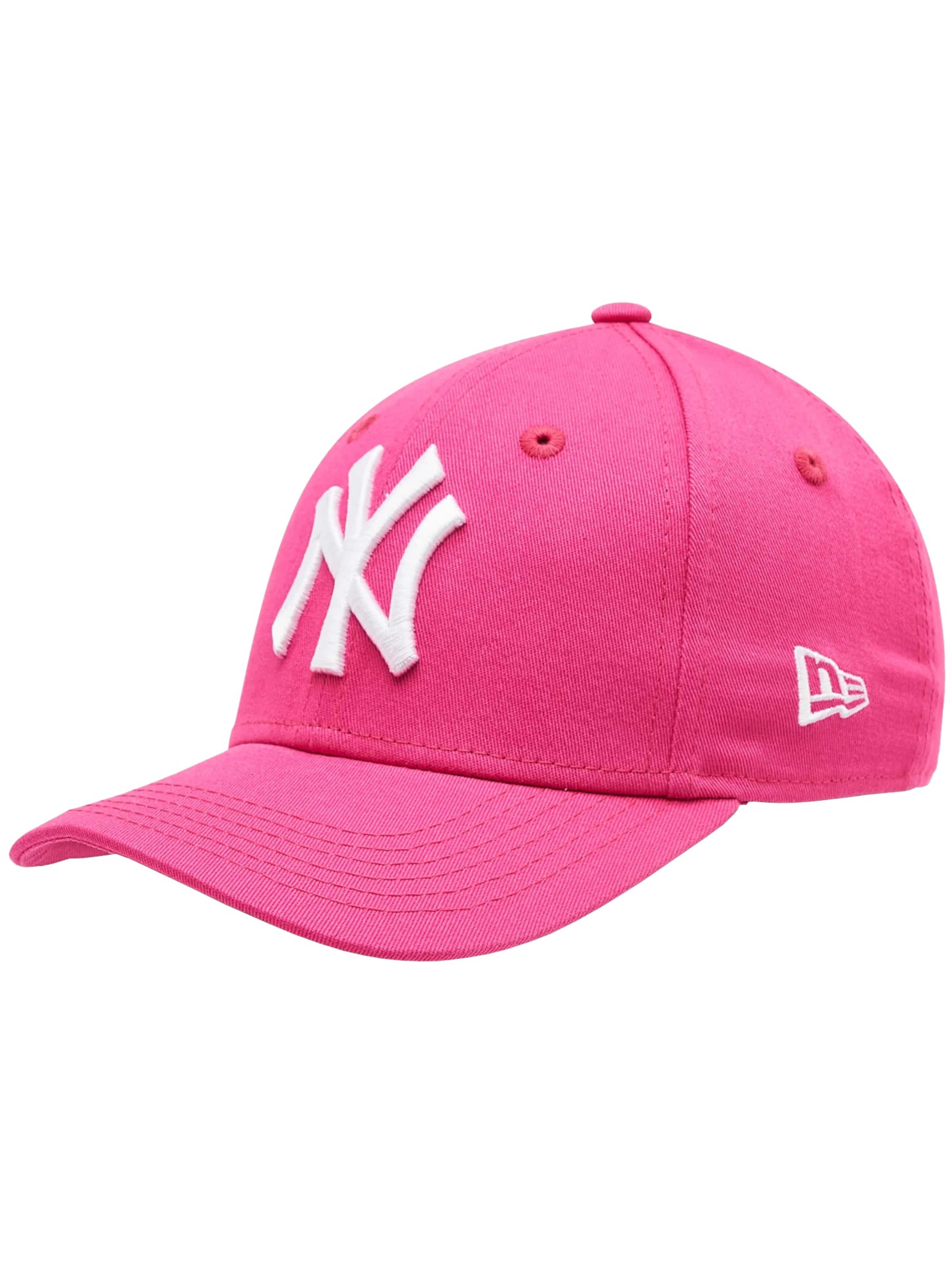 NEW ERA Cap 'New Era Kids League Essential 9FORTY New York Yankees Cap' in Pink: front