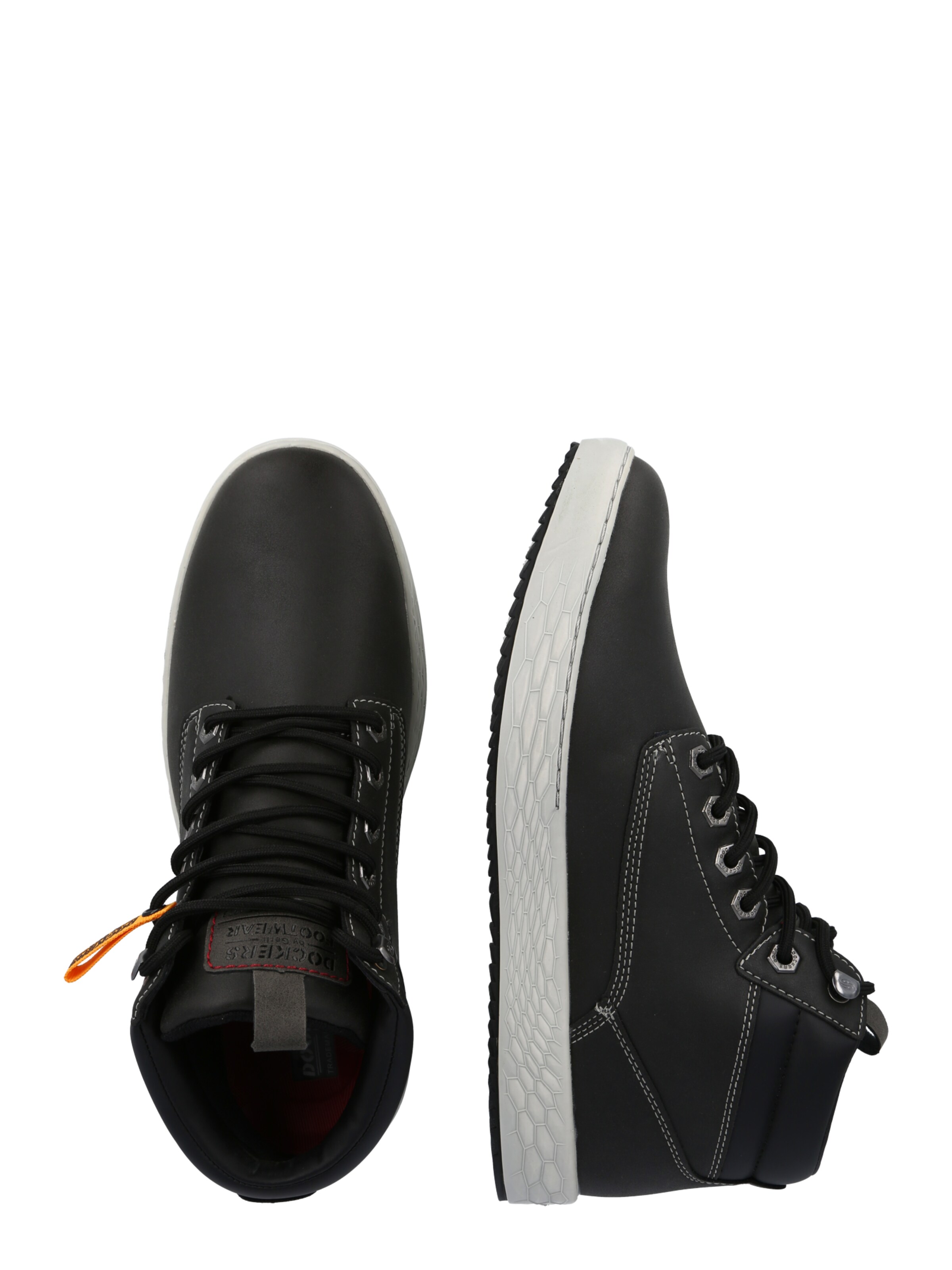 Bottines à lacets Dockers by Gerli en noir