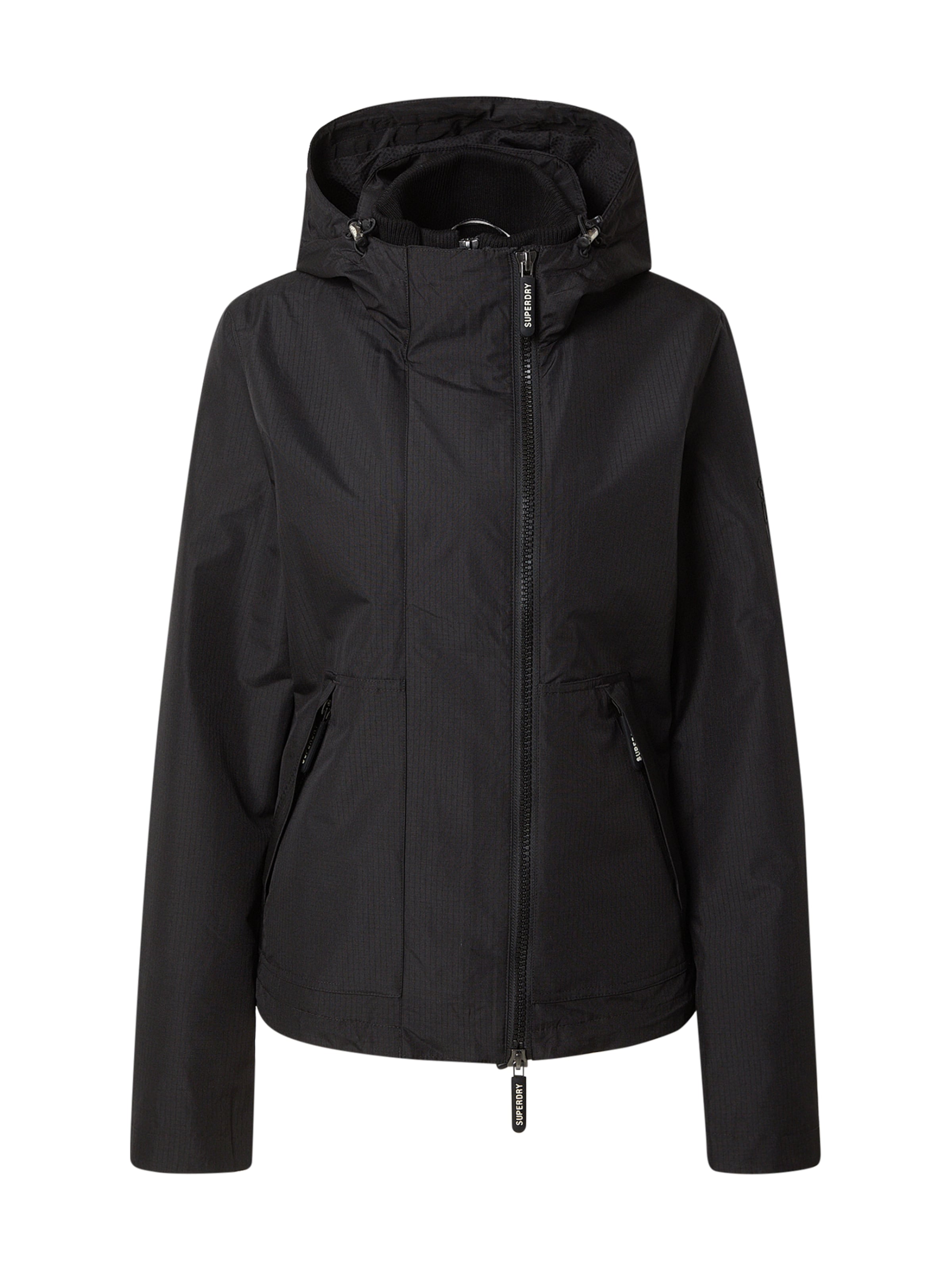 Superdry & Co Between-Season Jacket in Black: front