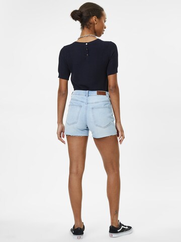 VERO MODA Regular Shorts 'NINETEEN' in Blau