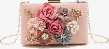 Tomshop24-7 Clutch 'Floris' in Pink: front