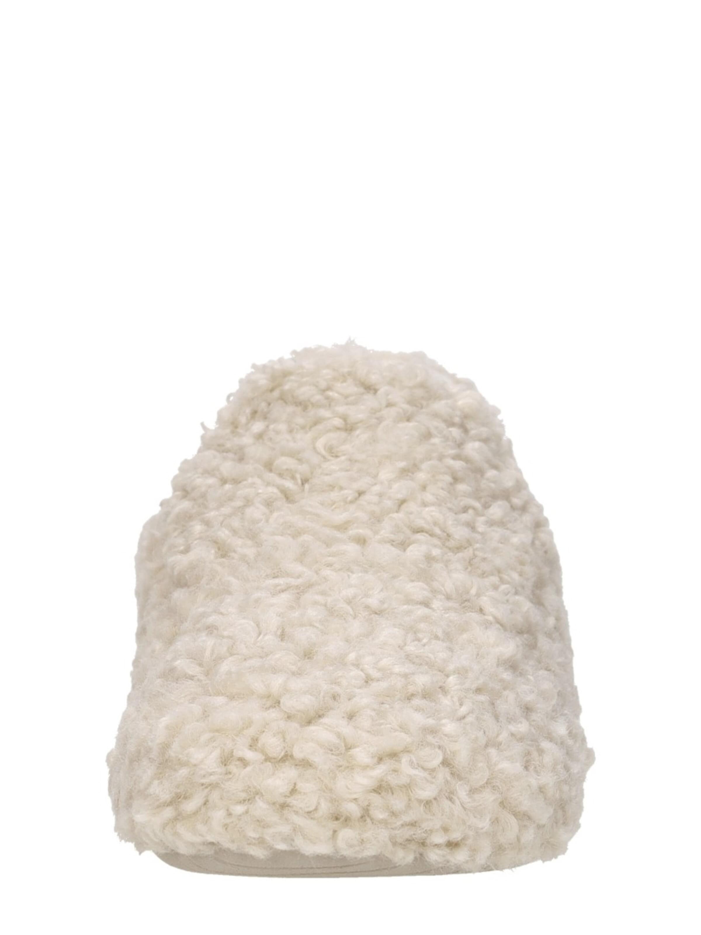 VERBENAS Huisschoenen 'Yuk Curly' in Beige