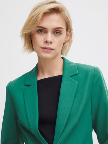 Slimfit Blazer ' IHLEXI ' di ICHI in verde