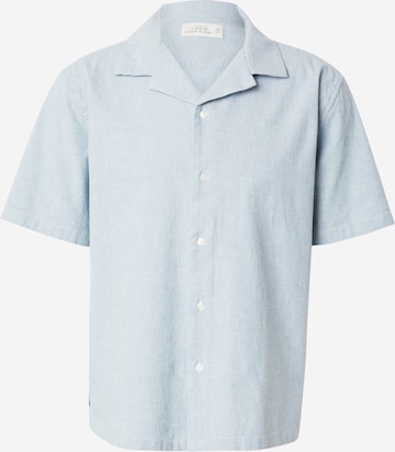 Chemise Abercrombie & Fitch en bleu : devant