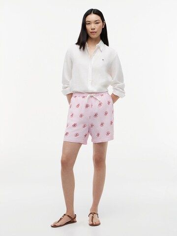 TOMMY HILFIGER Loosefit Shorts in Pink