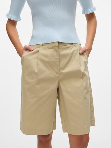 Loosefit Pantalon à pince VERO MODA en marron