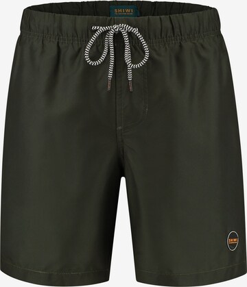 Shorts de bain 'Mike' Shiwi en vert : devant