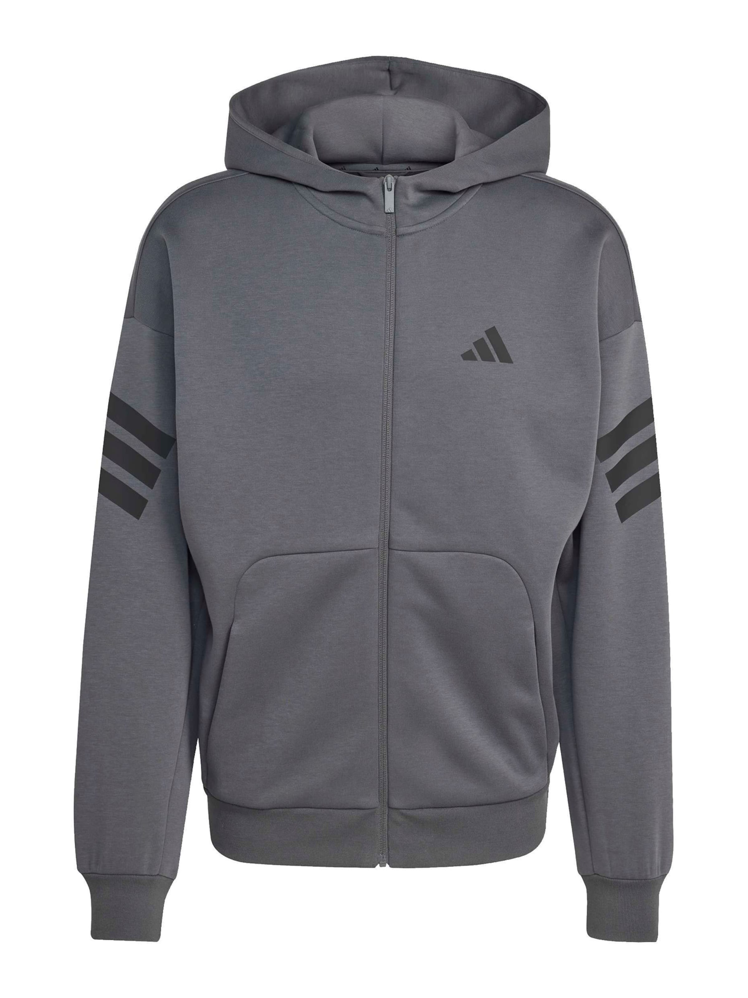 Veste de survêtement 'FI' ADIDAS SPORTSWEAR en gris : devant