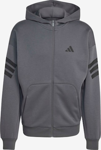 ADIDAS SPORTSWEAR Спортивная кофта 'FI' в Серый: спереди