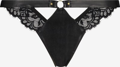 Hunkemöller String 'Dolly' en noir, Vue avec produit