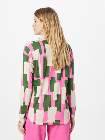 Key Largo Blouse 'COLLAGE' in Groen