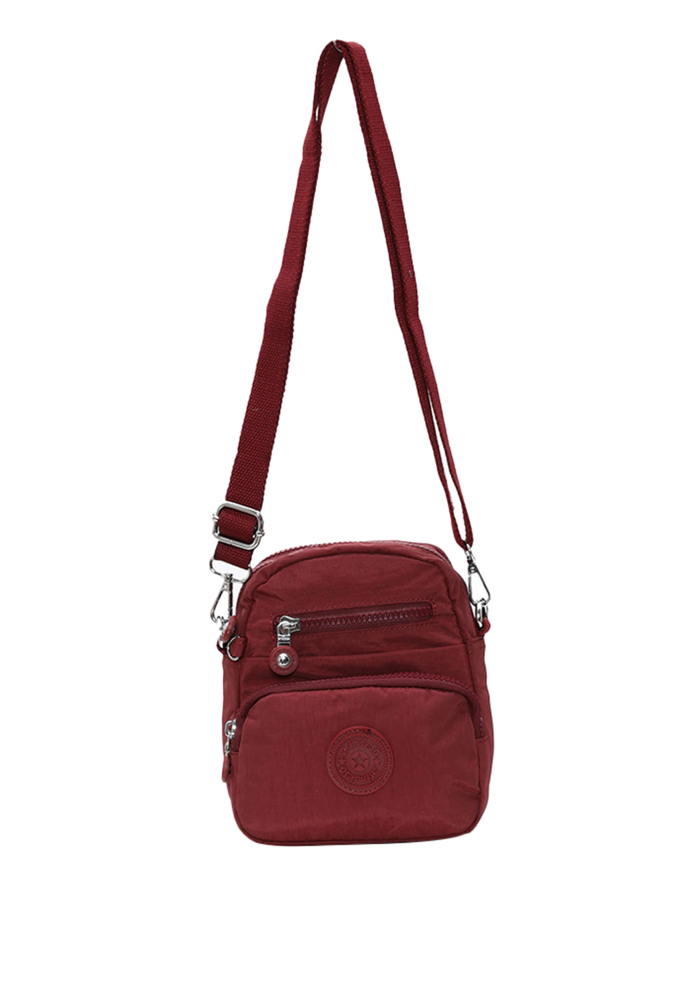 Mindesa Õlakott, värv punane: eest vaates