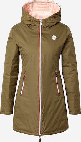 JOTT Between-Season Jacket 'Astrid' in Green: front