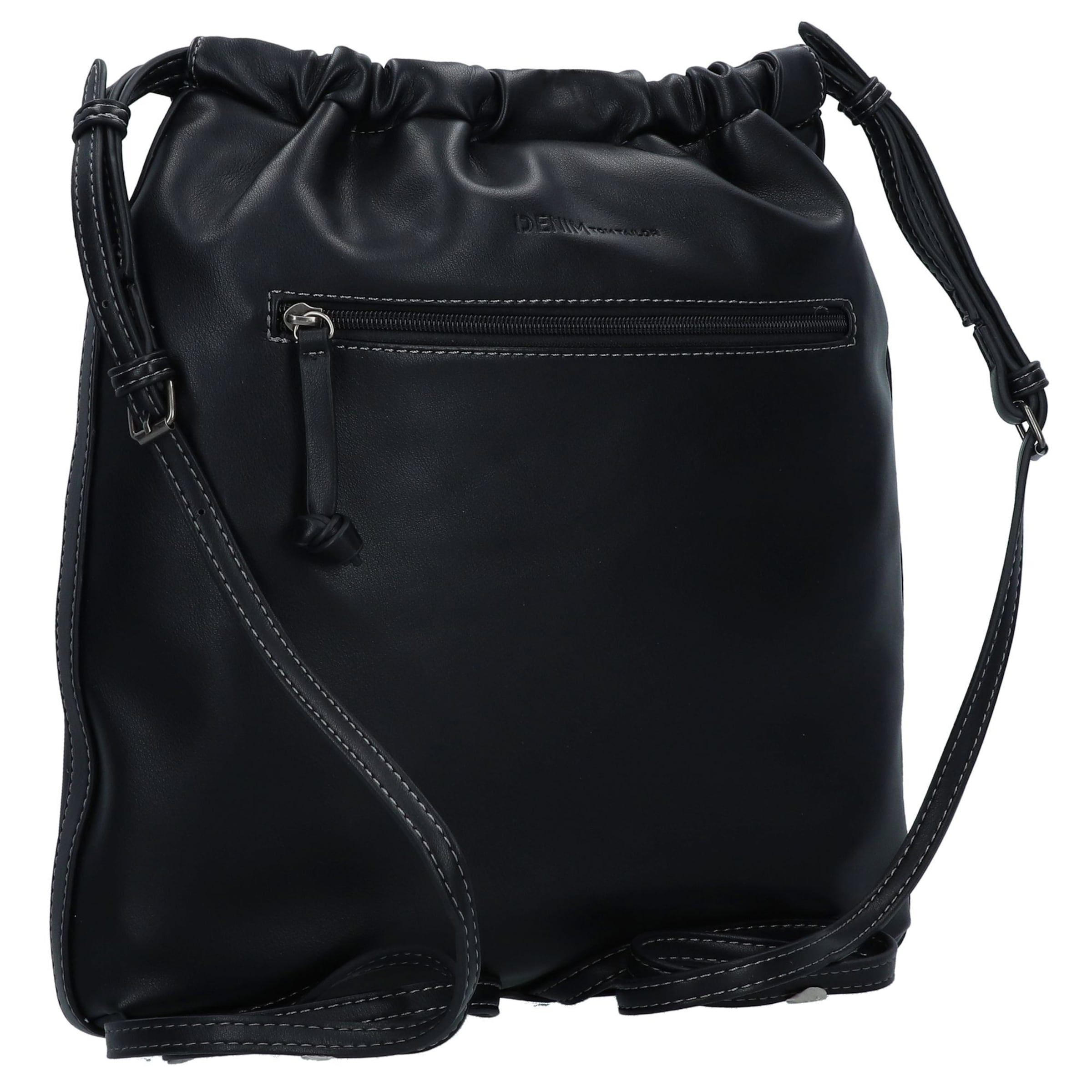 TOM TAILOR DENIM Gymtas 'Fiona' in Zwart