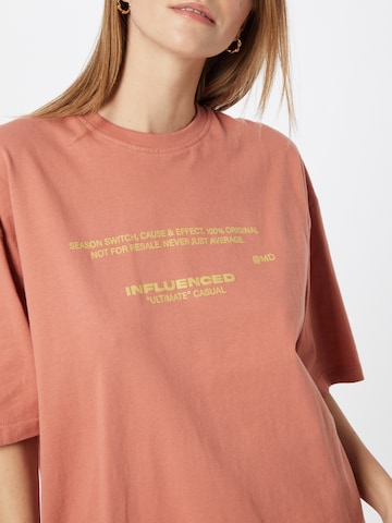 T-shirt oversize Public Desire en orange