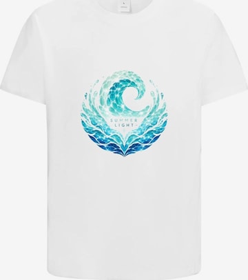 HUSKSWARE Shirt in Weiß: Vorderseite