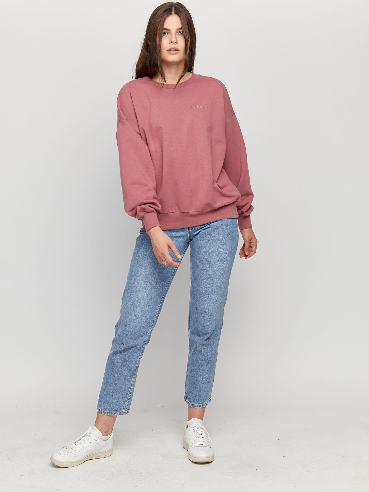 mazine Sweatshirts Laura Sweater in Pink 