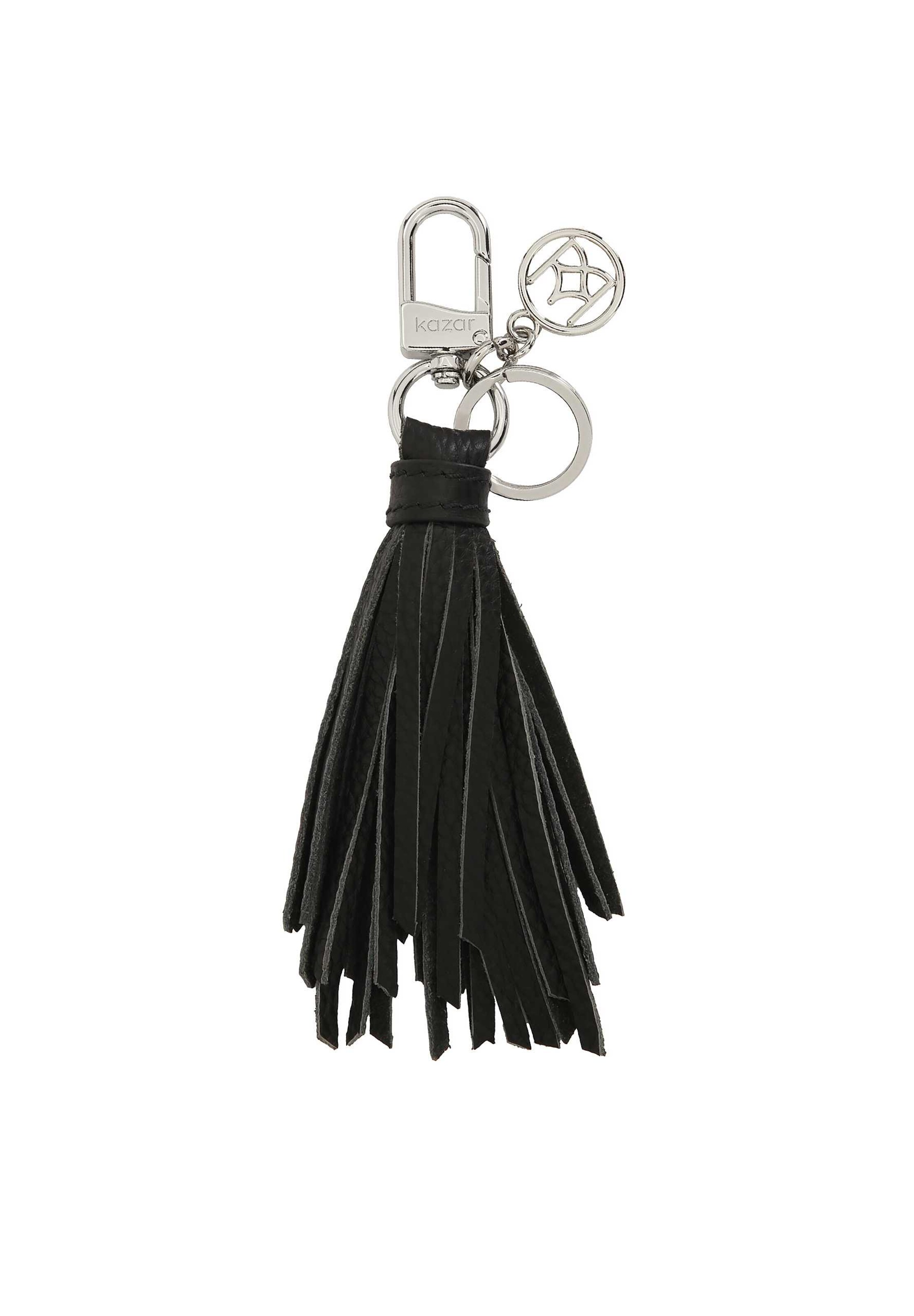 Kazar Key ring in Black: front