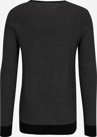Kronstadt Regular fit Пуловер 'Jameson' в черно