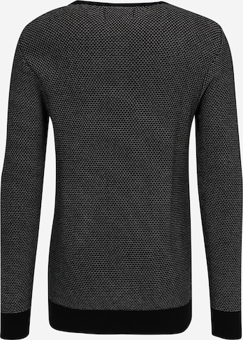 Kronstadt Regular fit Sweater 'Jameson' in Black