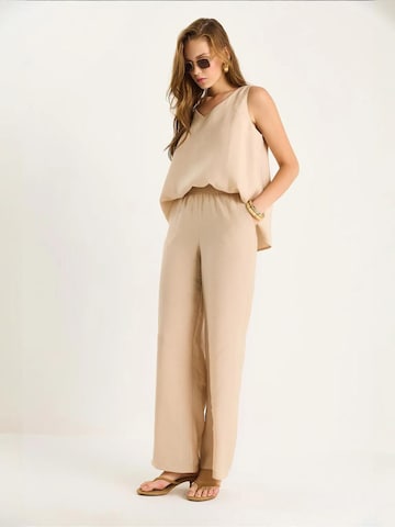 Bianco Lucci Broekpak in Beige