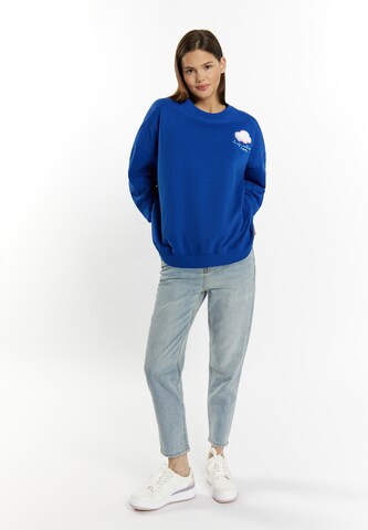 MYMO Sweatshirt 'Keepsudry' in Blauw