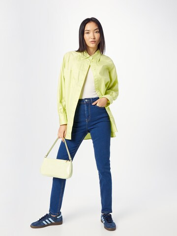 Coupe slim Jean Nasty Gal en bleu