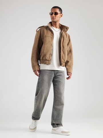 JACK & JONES Tričko 'JJEORGANIC STUDIO' – béžová