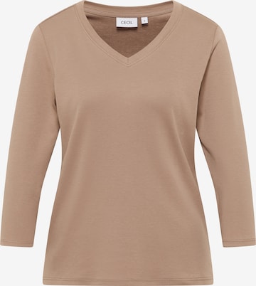 CECIL Shirt in Braun: Vorderseite
