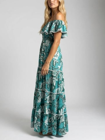 Robe 'Robe Longue Erica' Miss June en bleu