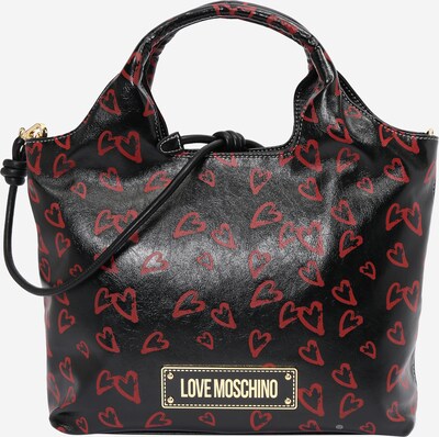 Love Moschino Handtasche 'SUPERPRINT' in gold / rot / schwarz, Produktansicht