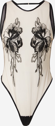 melns Bluebella Bodijs 'Safiya': no priekšpuses