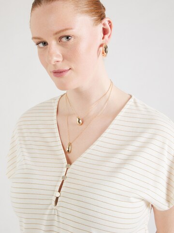 Vero Moda Curve T-Shirt 'VMCBALOLA' in Beige