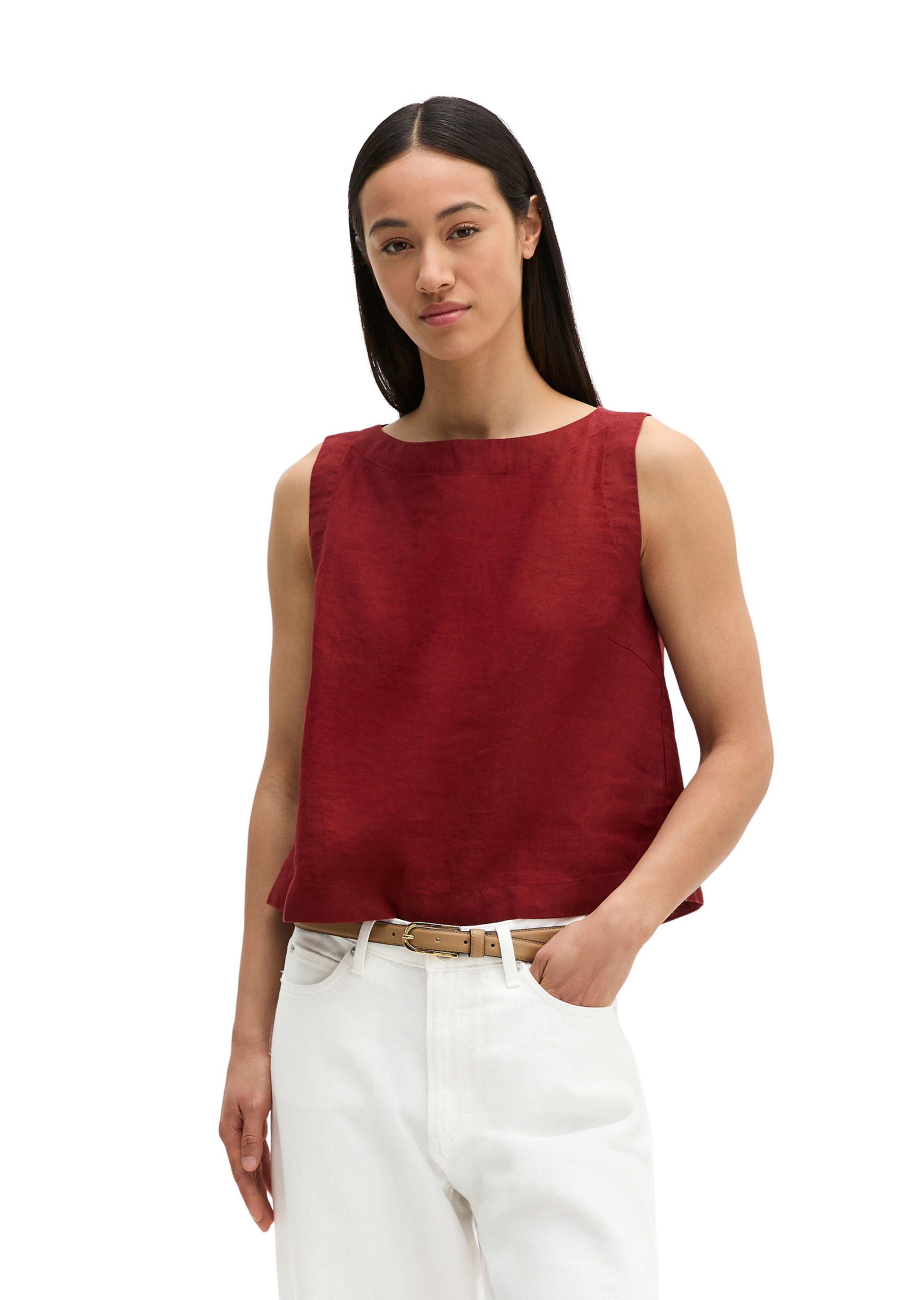 Marc O'Polo Blouse in Red: front