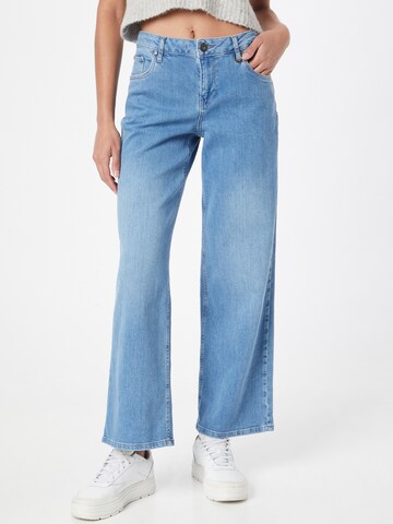 PULZ Jeans Wide leg Jeans 'PZ EMMA' in Blue: front
