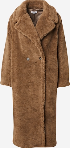 Manteau d’hiver 'Lya' EDITED en marron : devant