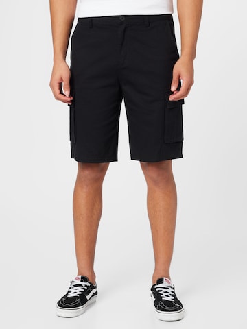 ABOUT YOU Regular Cargo Pants 'Arvid' in Black: front
