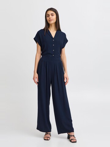 Wide Leg Pantalon 'FRATEL' Fransa en bleu