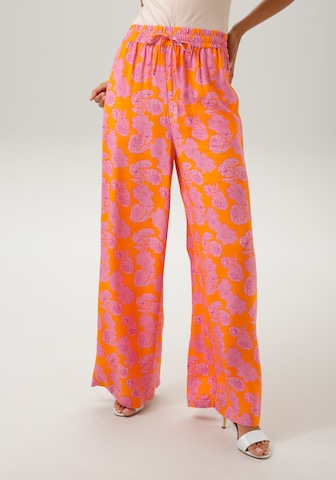 Aniston CASUAL Loose fit Pants in Orange: front