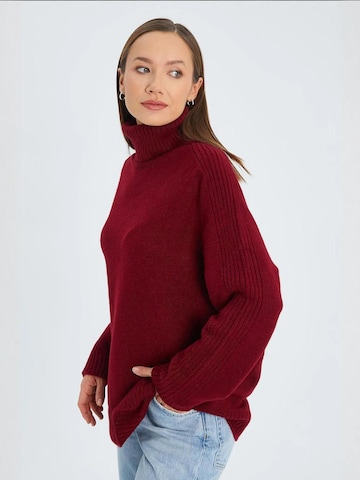 Pullover 'Pullover' di MixRay in rosso